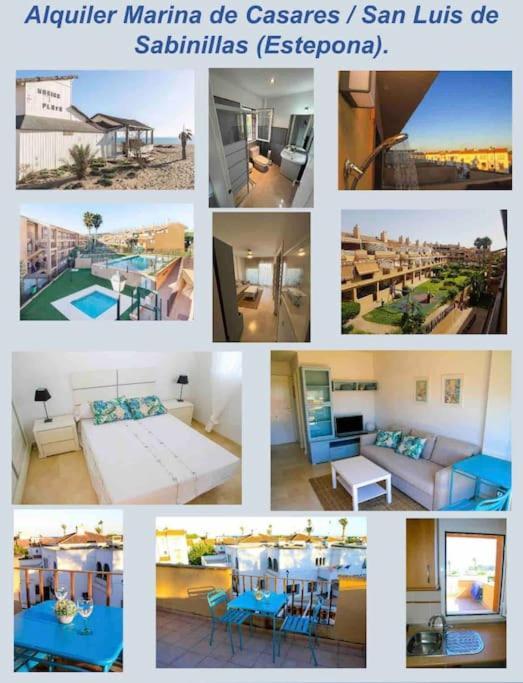 Atico Con Gran Terraza A 50 Metros De La Playa De Casares Lägenhet San Luis de Sabinillas Exteriör bild