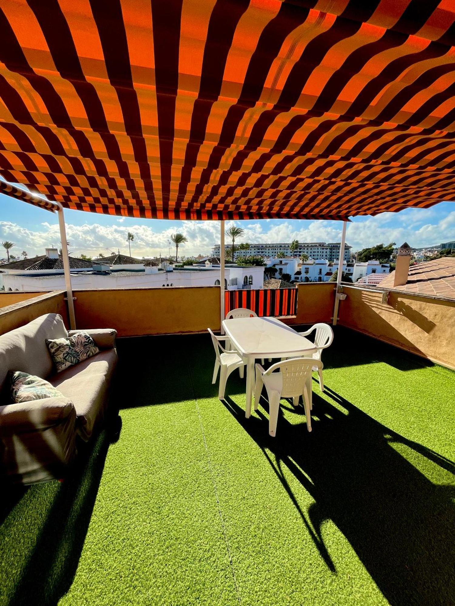Atico Con Gran Terraza A 50 Metros De La Playa De Casares Lägenhet San Luis de Sabinillas Exteriör bild